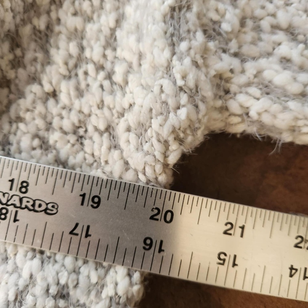 For Thee Knit Open Front Cardigan Sweater Pockets XS Cozy Comfy Over Sized Long - Picture 14 of 16